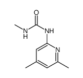 Urea, N-(4,6-dimethyl-2-pyridinyl)-N'-methyl Structure