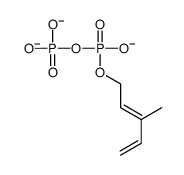 [3-methylpenta-2,4-dienoxy(oxido)phosphoryl] phosphate Structure