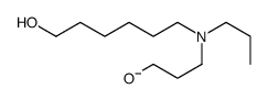 3-[6-hydroxyhexyl(propyl)amino]propan-1-olate Structure