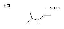 N-ISOPROPYLAZETIDIN-3-AMINE DIHYDROCHLORIDE Structure