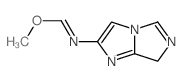 Methyl 7H-imidazo(1,5-a)imidazol-2-ylimidoformate Structure