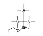 [iodomethoxysilyl-bis(trimethylsilyl)methyl]-trimethylsilane Structure