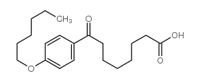 8-(4-HEXYLOXYPHENYL)-8-OXOOCTANOIC ACID结构式