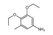 3,4-diethoxy-5-methylaniline Structure