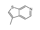 3-Methylthieno[2,3-c]pyridine结构式