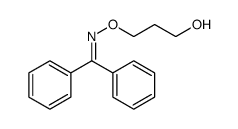 Methanone, diphenyl-, O-(3-hydroxypropyl)oxime结构式