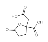 HOMOCITRIC ACID-GAMMA-LACTONE structure