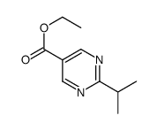 2-异丙基-5-嘧啶甲酸乙酯结构式