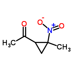 Ethanone, 1-(2-methyl-2-nitrocyclopropyl)- (9CI)结构式