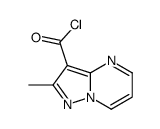 Pyrazolo[1,5-a]pyrimidine-3-carbonyl chloride, 2-methyl- (9CI) picture