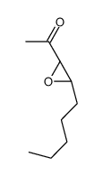 Ethanone, 1-[(2R,3S)-3-pentyloxiranyl]- (9CI) Structure