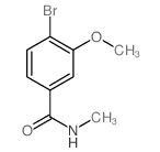 N-甲基-4-溴-3-甲氧基苯甲酰胺图片