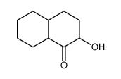 2-hydroxy-3,4,4a,5,6,7,8,8a-octahydro-2H-naphthalen-1-one Structure