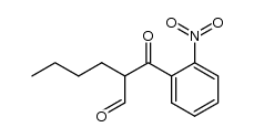 2-(2-nitrobenzoyl)hexanal Structure