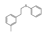 1-methyl-3-(2-phenylsulfanylethyl)benzene Structure