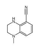 5-Quinoxalinecarbonitrile,1,2,3,4-tetrahydro-1-methyl-(9CI) picture