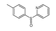 2-(4-methylphenyl)sulfinylpyridine Structure