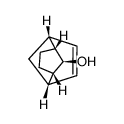 anti-tricyclo(4.2.1.12,5)dec-3-en-anti-9-ol Structure