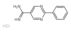 5-Pyrimidinecarboximidamide,2-phenyl-,monohydrochloride(9CI) Structure