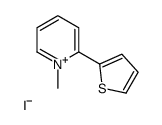 1-methyl-2-thiophen-2-ylpyridin-1-ium,iodide结构式