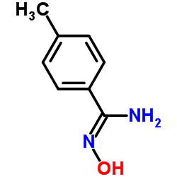 N-Hydroxy-4-methylbenzenecarboximidamide Structure