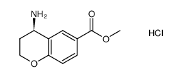 (R)-Methyl 4-aminochroman-6-carboxylate hydrochloride Structure