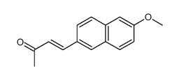 (E)-4-(6-甲氧基-2-萘基)-3-丁烯-2-酮图片