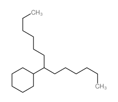 7-Cyclohexyltridecane结构式