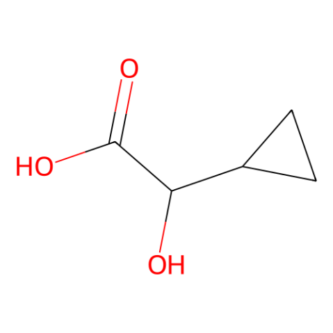 (R)-cyclopropaneglycolic acid Structure