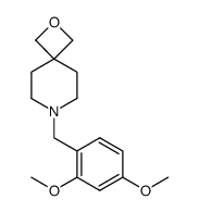 7-(2,4-dimethoxybenzyl)-2-oxa-7-aza-spiro[3.5]nonane Structure