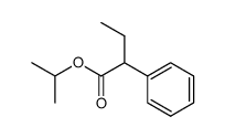 2-Phenyl-butyric acid isopropyl ester Structure