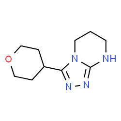 3-(Oxan-4-yl)-5H,6H,7H,8H-[1,2,4]triazolo[4,3-a]pyrimidine picture