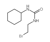 Urea,N-(2-bromoethyl)-N'-cyclohexyl-结构式