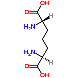 (6S,2S)-Diaminopimelic acid Structure