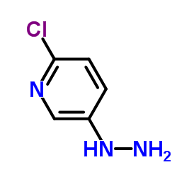 2-Chloro-5-hydrazinopyridine structure