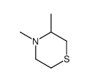 Thiomorpholine, 3,4-dimethyl- (9CI) Structure