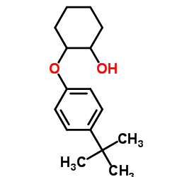 2-(4-TERT-BUTYLPHENOXY)CYCLOHEXANOL结构式