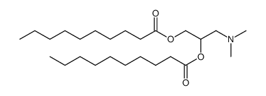 1-dimethylamino-2,3-bis-decanoyloxypropane结构式