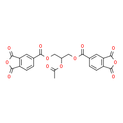 2-acetoxypropane-1,3-diyl bis(1,3-dihydro-1,3-dioxoisobenzofuran-5-carboxylate) picture