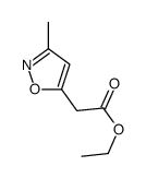 2-(3-甲基异噁唑-5-基)乙酸乙酯结构式