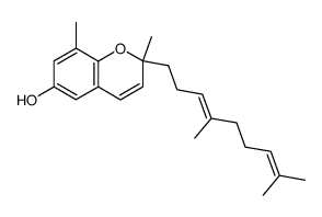 2-((E)-4,8-Dimethyl-nona-3,7-dienyl)-2,8-dimethyl-2H-chromen-6-ol Structure