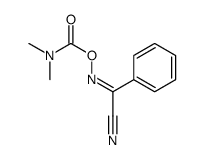 [(E)-[cyano(phenyl)methylidene]amino] N,N-dimethylcarbamate Structure