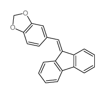 1,3-Benzodioxole,5-(9H-fluoren-9-ylidenemethyl)- picture