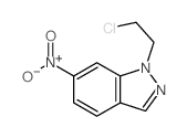 1H-Indazole,1-(2-chloroethyl)-6-nitro- Structure