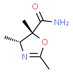 5-Oxazolecarboxamide,4,5-dihydro-2,4,5-trimethyl-,(4R,5R)-(9CI) Structure