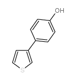 4-(THIOPHEN-3-YL)PHENOL Structure