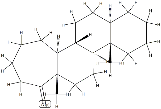 D-Dihomo-5α-androstan-17b-one Structure