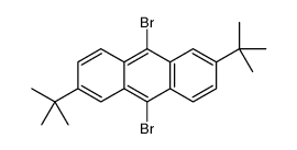 9,10-dibromo-2,6-di-tert-butylanthracene picture