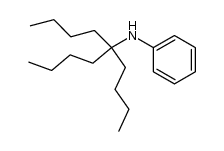 N-(1,1-dibutylpentyl)benzeneamine Structure