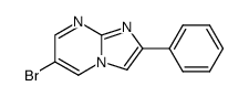 6-bromo-2-phenyl-imidazo[1,2-a]pyrimidine结构式